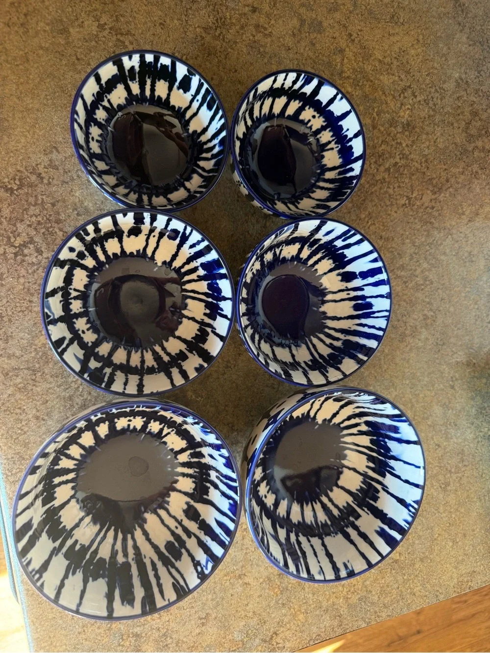 Six West elm nesting bowls